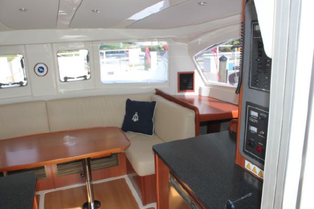 Used Sail Catamaran for Sale 2014 Leopard 39 Layout & Accommodations